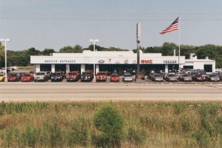 Trecek Chevrolet in PORTAGE WI before remodel